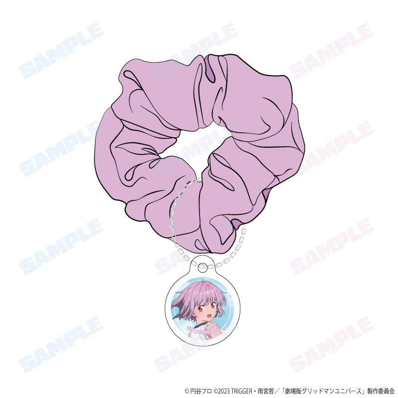 [Ships Late Nov 2026] GRIDMAN UNIVERSE Gym Uniform Ver. Scrunchie with Charm Akane Shinjo