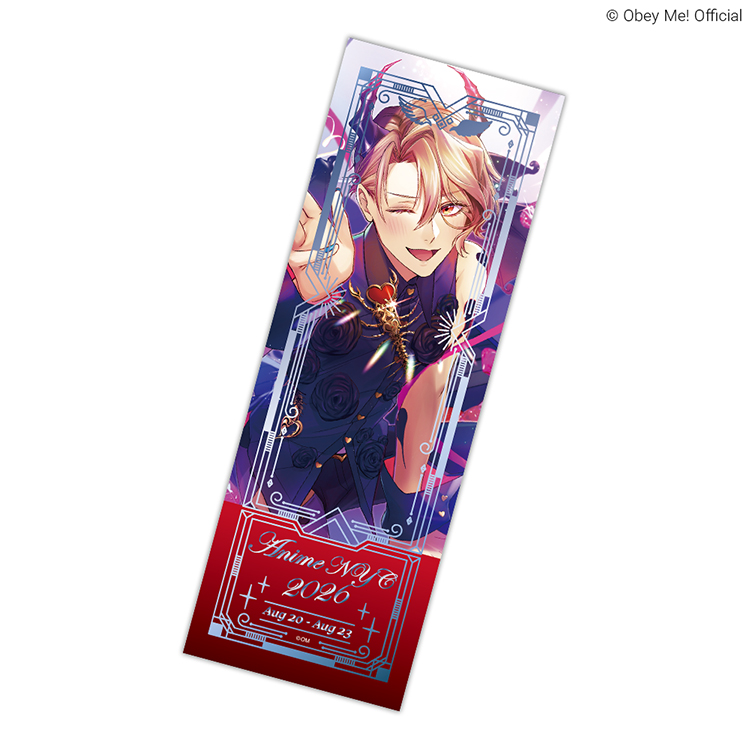 [Ships Late Nov 2026] Anime NYC Ticket-Style Cards Asmodeus