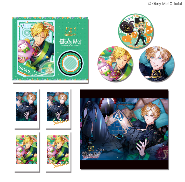 [Ships Mid Jan 2027] Satan Birthday Merch: Full Set (All Merch)