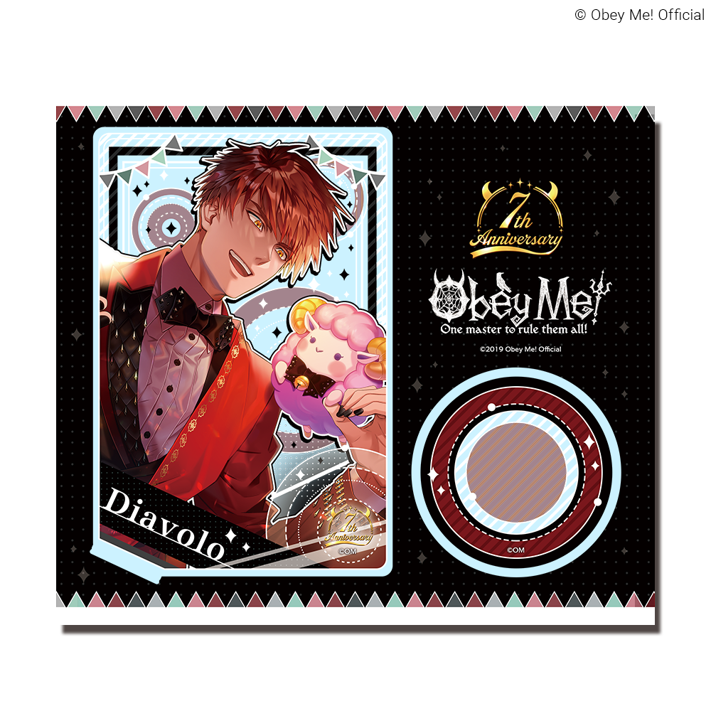 [Ships Mid Jan 2027] Diavolo Birthday Merch: Card-Shaped Acrylic Stand