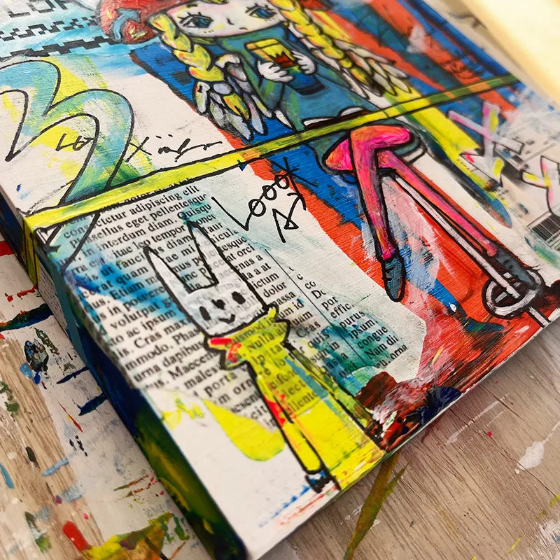 「C–41.9°, R–128.2°」 原画