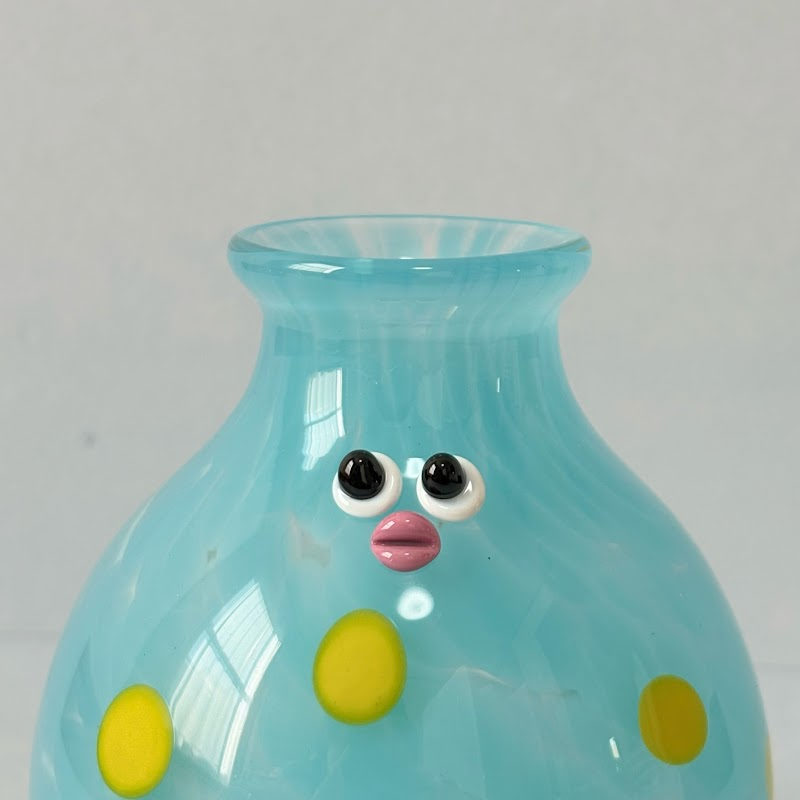 LittleMonsters 一輪挿し_ライトブルー