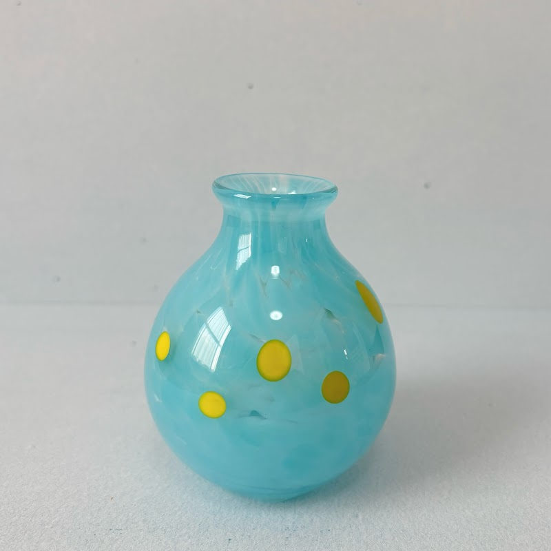 LittleMonsters 一輪挿し_ライトブルー