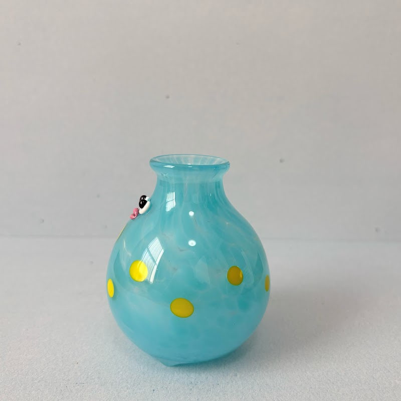 LittleMonsters 一輪挿し_ライトブルー