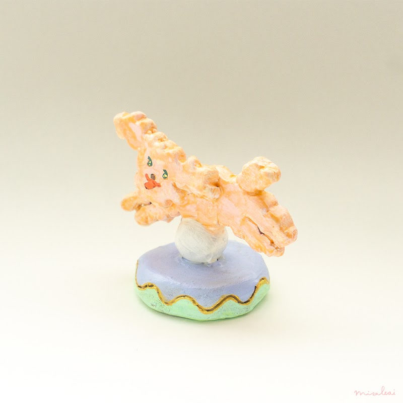 「puppy　orange 」オブジェ