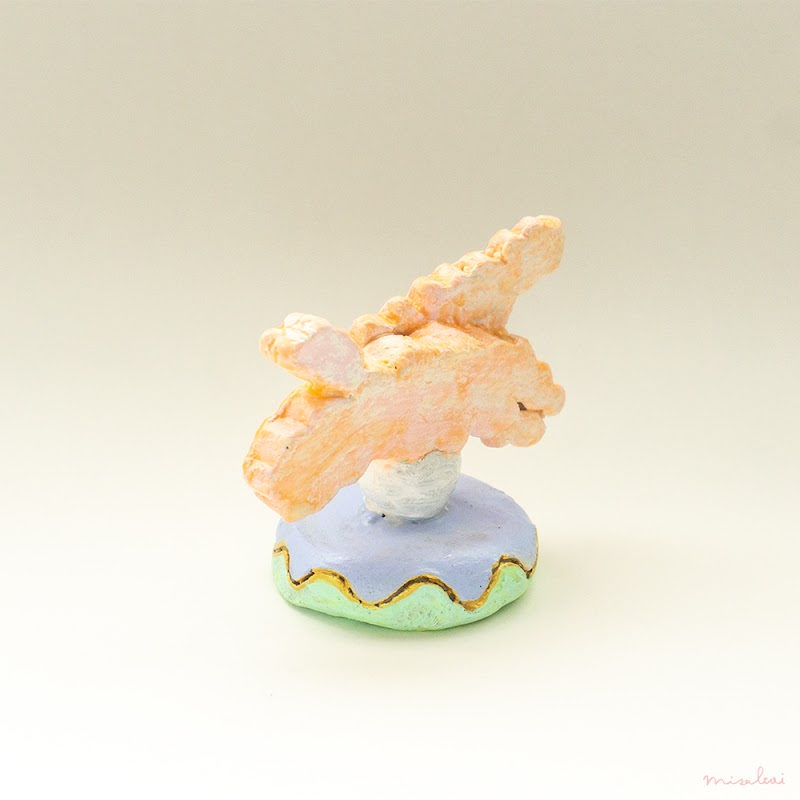「puppy　orange 」オブジェ