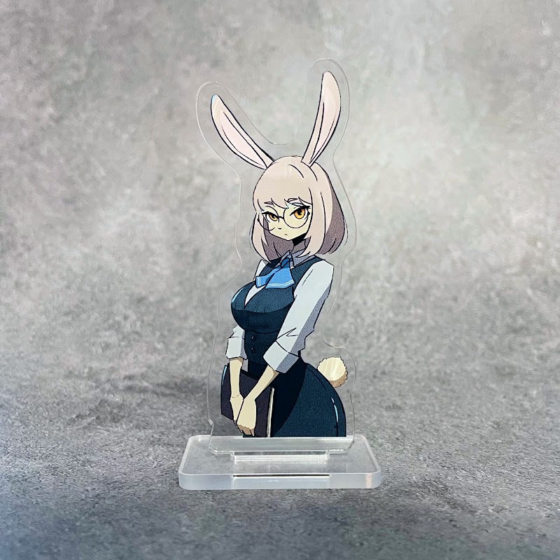 Acrylic Stand - Banker Lady