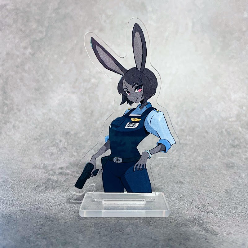 Acrylic Stand - Police Lady