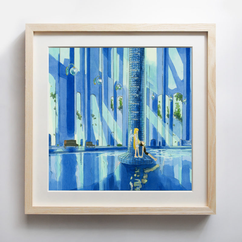 原画『どこまでいっても』