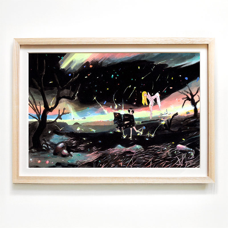 原画『いつだって世界は知らんぷり』