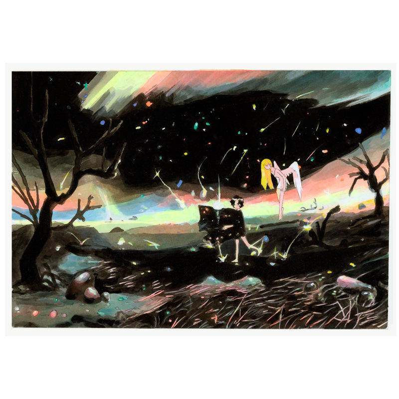 原画『いつだって世界は知らんぷり』